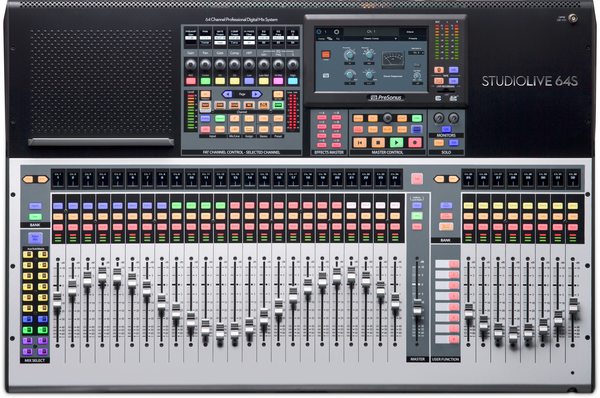 64CH 43-BUS DIGITAL MIXING CONSOLE/RECORDER/INTERFACE WITH AVB NETWORKING